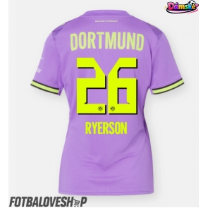 Borussia Dortmund Julian Ryerson #26 Dámské Alternativní Dres 2026-27 Krátký Rukáv