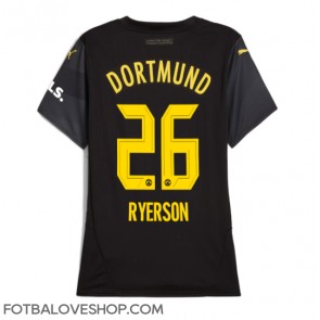 Borussia Dortmund Julian Ryerson #26 Dámské Venkovní Dres 2024-25 Krátký Rukáv