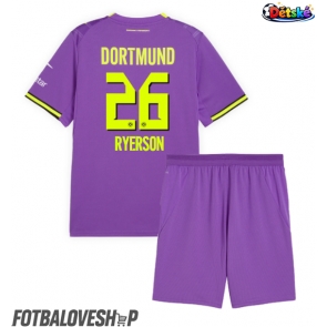 Borussia Dortmund Julian Ryerson #26 Dětské Alternativní Dres 2026-27 Krátký Rukáv (+ trenýrky)