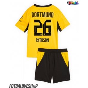 Borussia Dortmund Julian Ryerson #26 Dětské Domácí Dres 2026-27 Krátký Rukáv (+ trenýrky)
