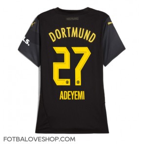 Borussia Dortmund Karim Adeyemi #27 Dámské Venkovní Dres 2024-25 Krátký Rukáv