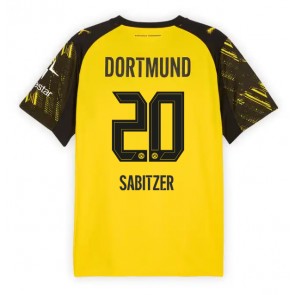Borussia Dortmund Marcel Sabitzer #20 Domácí Dres 2025-26 Krátký Rukáv