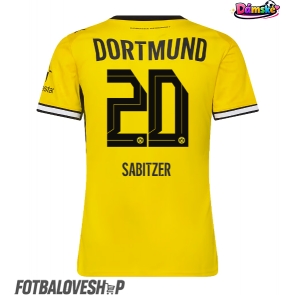 Borussia Dortmund Marcel Sabitzer #20 Dámské Domácí Dres 2026-27 Krátký Rukáv