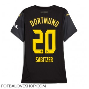 Borussia Dortmund Marcel Sabitzer #20 Dámské Venkovní Dres 2024-25 Krátký Rukáv