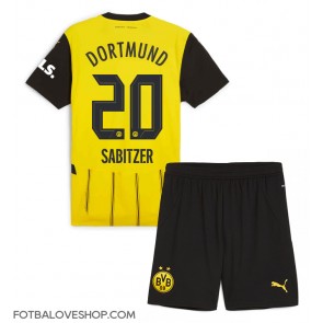 Borussia Dortmund Marcel Sabitzer #20 Dětské Domácí Dres 2024-25 Krátký Rukáv (+ trenýrky)