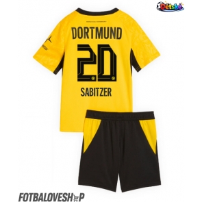 Borussia Dortmund Marcel Sabitzer #20 Dětské Domácí Dres 2026-27 Krátký Rukáv (+ trenýrky)