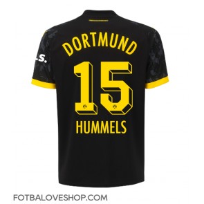 Borussia Dortmund Mats Hummels #15 Dámské Venkovní Dres 2023-24 Krátký Rukáv