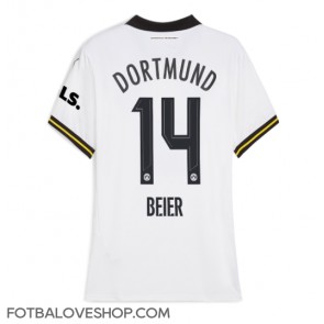 Borussia Dortmund Maximilian Beier #14 Dámské Alternativní Dres 2024-25 Krátký Rukáv