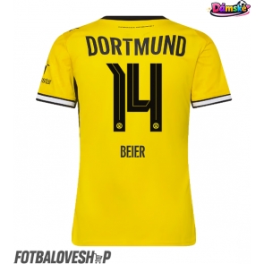 Borussia Dortmund Maximilian Beier #14 Dámské Domácí Dres 2026-27 Krátký Rukáv
