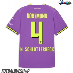Borussia Dortmund Nico Schlotterbeck #4 Alternativní Dres 2026-27 Krátký Rukáv