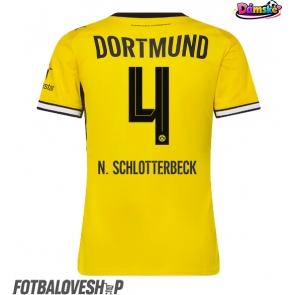 Borussia Dortmund Nico Schlotterbeck #4 Dámské Domácí Dres 2026-27 Krátký Rukáv