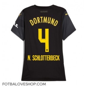 Borussia Dortmund Nico Schlotterbeck #4 Dámské Venkovní Dres 2024-25 Krátký Rukáv