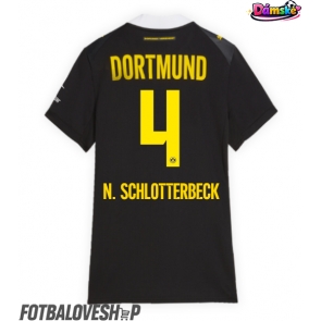 Borussia Dortmund Nico Schlotterbeck #4 Dámské Venkovní Dres 2026-27 Krátký Rukáv