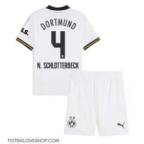 Borussia Dortmund Nico Schlotterbeck #4 Dětské Alternativní Dres 2024-25 Krátký Rukáv (+ trenýrky)