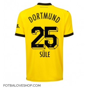 Borussia Dortmund Niklas Sule #25 Domácí Dres 2023-24 Krátký Rukáv
