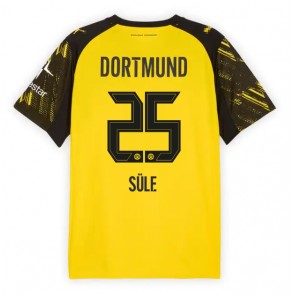 Borussia Dortmund Niklas Sule #25 Domácí Dres 2025-26 Krátký Rukáv