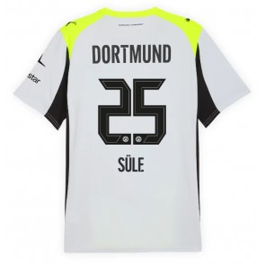 Borussia Dortmund Niklas Sule #25 Venkovní Dres 2025-26 Krátký Rukáv
