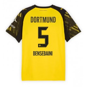 Borussia Dortmund Ramy Bensebaini #5 Domácí Dres 2025-26 Krátký Rukáv