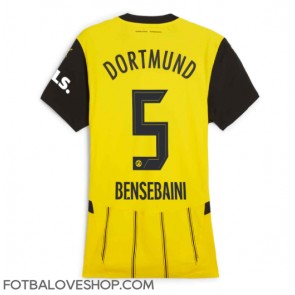 Borussia Dortmund Ramy Bensebaini #5 Dámské Domácí Dres 2024-25 Krátký Rukáv