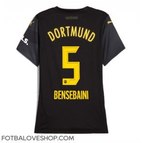 Borussia Dortmund Ramy Bensebaini #5 Dámské Venkovní Dres 2024-25 Krátký Rukáv