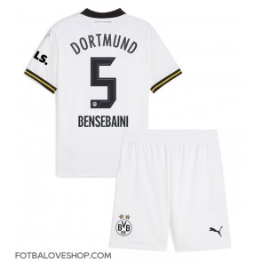 Borussia Dortmund Ramy Bensebaini #5 Dětské Alternativní Dres 2024-25 Krátký Rukáv (+ trenýrky)