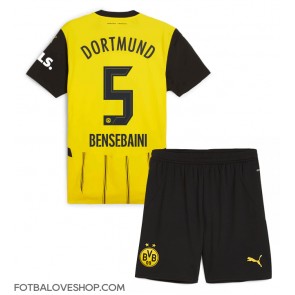 Borussia Dortmund Ramy Bensebaini #5 Dětské Domácí Dres 2024-25 Krátký Rukáv (+ trenýrky)