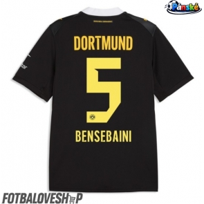 Borussia Dortmund Ramy Bensebaini #5 Venkovní Dres 2026-27 Krátký Rukáv