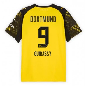 Borussia Dortmund Serhou Guirassy #9 Domácí Dres 2025-26 Krátký Rukáv