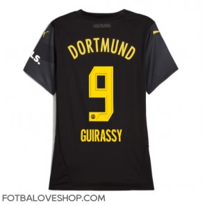 Borussia Dortmund Serhou Guirassy #9 Dámské Venkovní Dres 2024-25 Krátký Rukáv
