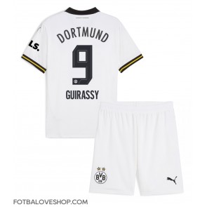 Borussia Dortmund Serhou Guirassy #9 Dětské Alternativní Dres 2024-25 Krátký Rukáv (+ trenýrky)