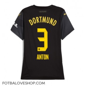 Borussia Dortmund Waldemar Anton #3 Dámské Venkovní Dres 2024-25 Krátký Rukáv