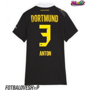 Borussia Dortmund Waldemar Anton #3 Dámské Venkovní Dres 2026-27 Krátký Rukáv