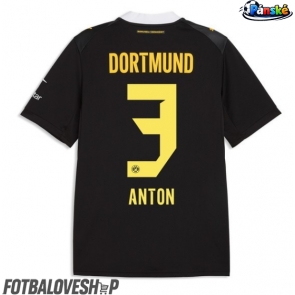 Borussia Dortmund Waldemar Anton #3 Venkovní Dres 2026-27 Krátký Rukáv