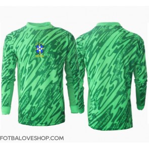 Brazílie Brankářské Domácí Dres Copa America 2024 Dlouhý Rukáv