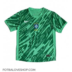 Brazílie Brankářské Domácí Dres Copa America 2024 Krátký Rukáv