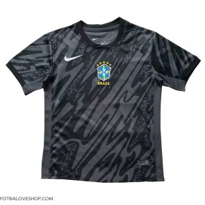 Brazílie Brankářské Venkovní Dres Copa America 2024 Krátký Rukáv