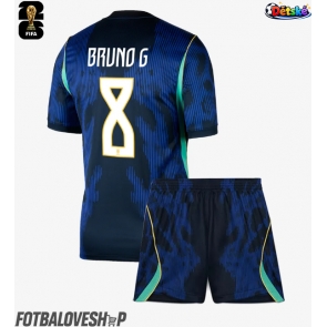Brazílie Bruno Guimaraes #8 Dětské Venkovní Dres MS 2026 Krátký Rukáv (+ trenýrky)
