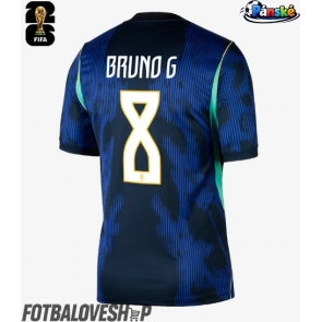Brazílie Bruno Guimaraes #8 Venkovní Dres MS 2026 Krátký Rukáv