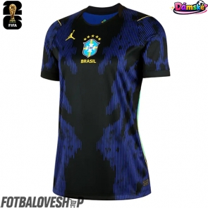 Brazílie Dámské Venkovní Dres MS 2026 Krátký Rukáv