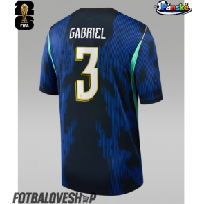 Brazílie Gabriel Magalhaes #3 Venkovní Dres MS 2026 Krátký Rukáv