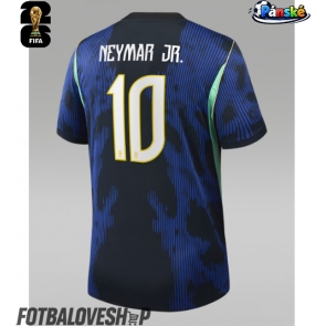 Brazílie Neymar Jr #10 Venkovní Dres MS 2026 Krátký Rukáv
