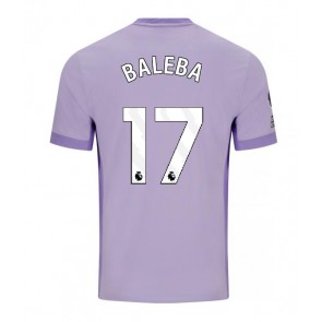 Brighton Carlos Baleba #17 Venkovní Dres 2025-26 Krátký Rukáv