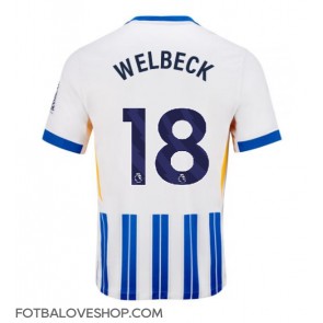 Brighton Danny Welbeck #18 Domácí Dres 2024-25 Krátký Rukáv