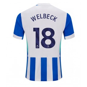 Brighton Danny Welbeck #18 Domácí Dres 2025-26 Krátký Rukáv