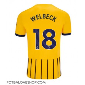 Brighton Danny Welbeck #18 Venkovní Dres 2024-25 Krátký Rukáv