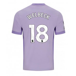 Brighton Danny Welbeck #18 Venkovní Dres 2025-26 Krátký Rukáv