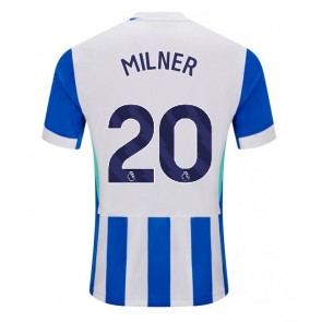 Brighton James Milner #20 Domácí Dres 2025-26 Krátký Rukáv