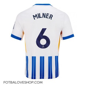 Brighton James Milner #6 Domácí Dres 2024-25 Krátký Rukáv