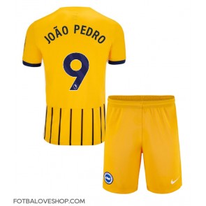 Brighton Joao Pedro #9 Dětské Venkovní Dres 2024-25 Krátký Rukáv (+ trenýrky)