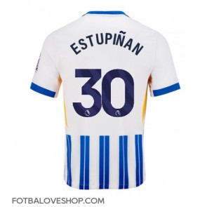 Brighton Pervis Estupinan #30 Domácí Dres 2024-25 Krátký Rukáv